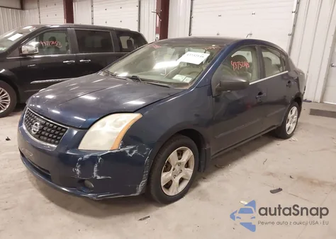 2008 Nissan Sentra 2.0S из США, поврежденный, VIN 3N1AB61E18L628808